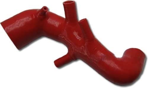 X-Parts Tubo di pressione di carico per S3 TT Leon 1.8T 20V tubo in tessuto rinforzato (rosso) 1010510