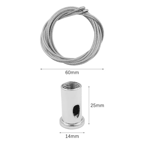 Cables de suspensión ZONADAH para luces colgantes soluciona la nivelación en techos altos 7
