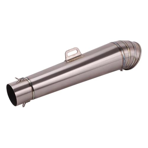 Tuyau d'échappement universel silencieux modifié 60mm en alliage titane moto