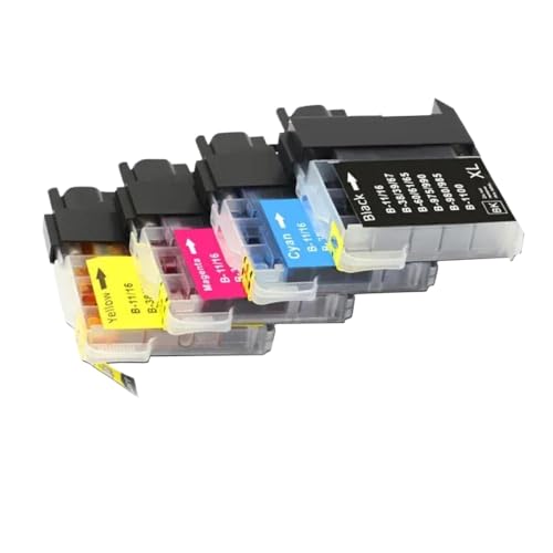 Ink cartridges compatible with printer models lc38 lc985 lc990 lc39 lc975