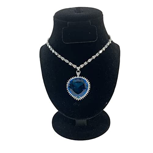 Titanic Heart of the Ocean Necklace with Soft Pouch High