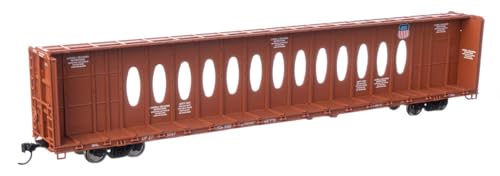 Walthers Mainline 910-50729 HO Scale 72' Centerbeam Flatcar w/Opera Windows - Ready to Run - Union Pacific(R) #273097
