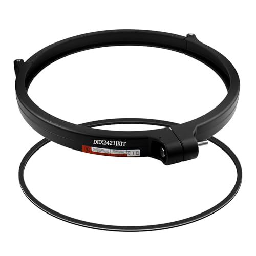 DEX2421JKIT Replacement Cartridge Filter Clamp and Seal Kit Compatible with Hayward SwimClear & ProGrid DE Pool Filters