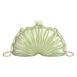 En achetant un sac en coquillage, laissez vos pensées nager dans la mer lorsque vous voyez ce sac coque brillant, et vous donnez une liberté dans la vie.