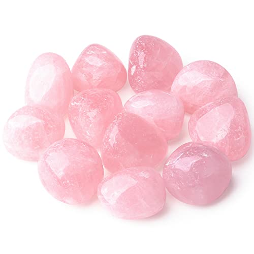 Tumbled Rose Quartz Crystal Stones
