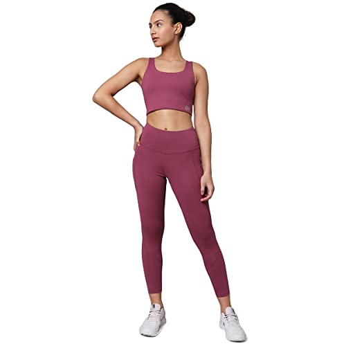 Image of Silvertraq High Impact Action Bra with Clasp Tulip Wood