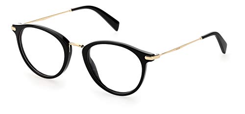 LEVIS Women's LV 5006 Sunglasses, Black (black/Demo Lens), 50