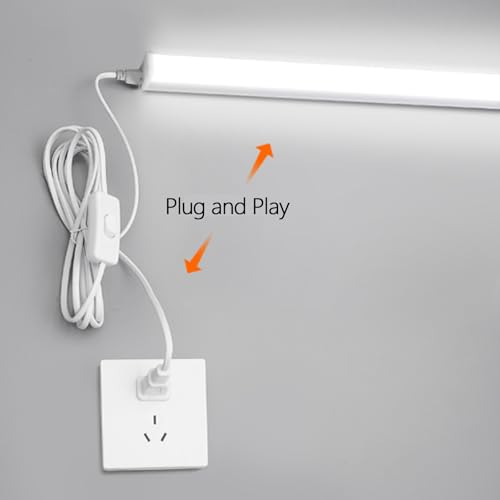 Diseño luz de pared blanca de 90cm para iluminar dormitorios sin obras 2