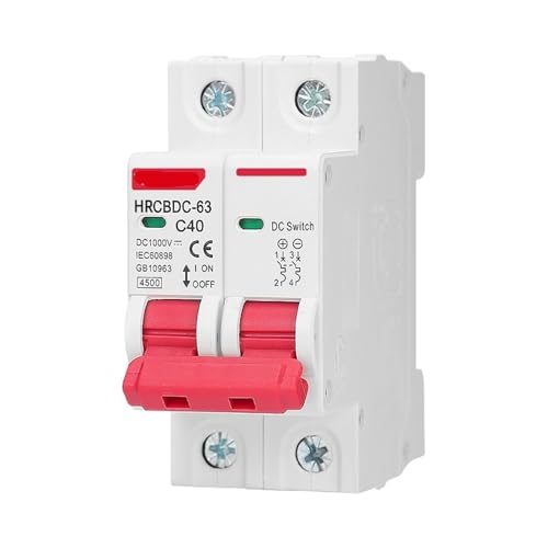 Disjoncteur magnétothermique DC 1000V protégeant le circuit solaire contre la surintensité - 7