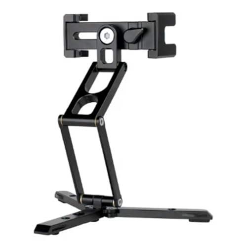 Trépied pour téléphone avec extension verticale pour microphone