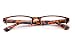 Semi-Rimless Reaing Glasses Stylish Look Light Weight with Carring Pouch Tortoise