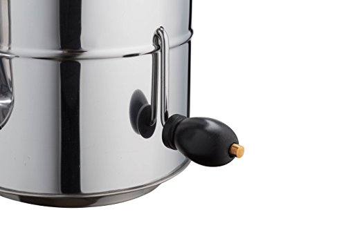 Kitchen Winners 8 Cup Crank Stainless Steel Flour Sifter by - Thumbnail 3