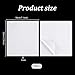 PH PandaHall 10pcs Rubber Grip Tape, 7.8x7 inch Strong Adhesive Non-Slip Tape White Ultra-Thin Cushion Pad Versatile Anti-Slip Solution Pad for Phone Cases Tables Tool Handles Bottles
