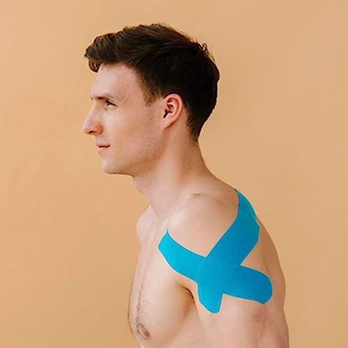 Effekt Manufaktur - [10 In X 2 In] Pre-Cut Kinesiology Tapes In Many Colors I Waterproof And Elastic I Extra Strong #TOP2