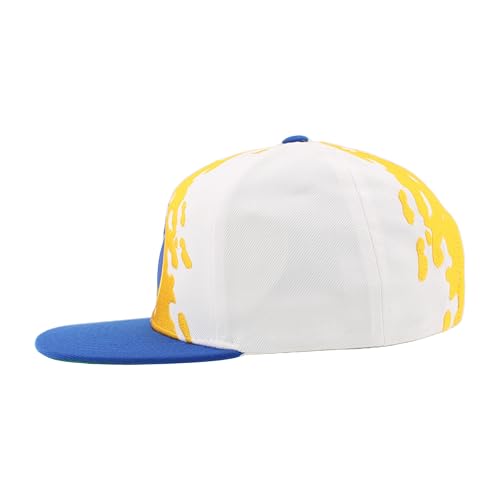 Image of ZHATS NHL Unisex-Adult NHL Officially Licensed Adjustable Snapback Hat Flat Bill Z11 Retro Paintbrush