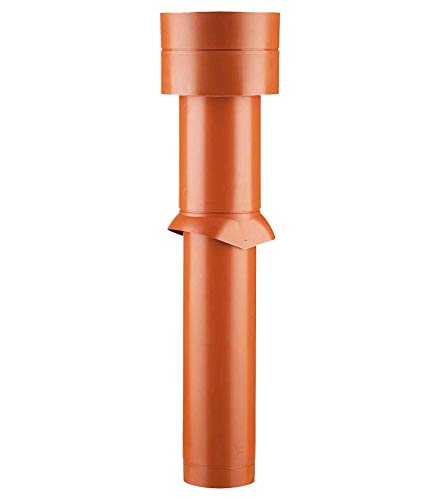 Preisvergleich Produktbild NOVY® EASYTEC® Dachdurchführung 150 mm mit Bleipfanne naturrot