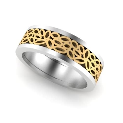 18KT (750) Yellow Gold Ring For Women-H-100-L