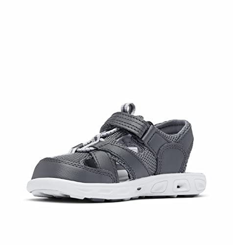 Columbia Kid's Childrens Techsun™ Wave Sandal, Shark, Grey Ice, 12 Regular Us Little Kid #TOP6