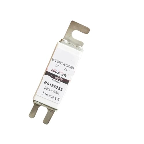 Fusible 690 V 200 A à action rapide cartouche aR protection armoire électrique triphasée