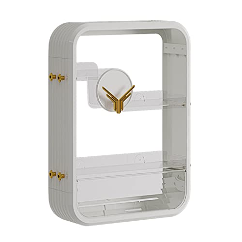 Étagère de rangement de salle de bain murale pour maquillage