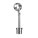 Produktbild Edelstahl Handlaufhalter Kugelring Ø 42,4 mm V2A geschliffen Rohrstütze höhenverstellbar mit Gelenk