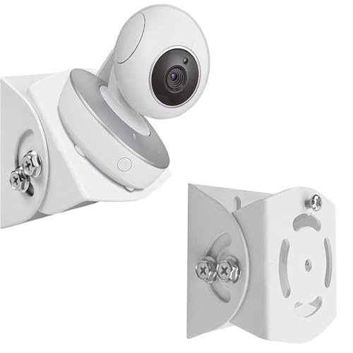 WiTi Adjustable Angle Wall Mount for Arlo Baby Monitor, Motorola Baby Monitor and Most Universal Monitors Camera, Aluminum Alloy Material