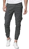 CARETOO Jogger Cargo Herren Hosen Chino Jeans Fitness Sport Trekking Stretch Freitzeithose Streetwear Hosen für Alle Jahreszeiten, Dunkelgrün-New, S