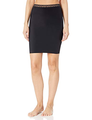 Vassarette Women's Invisibly Smooth Half Slip 11343, Black Sable, Medium