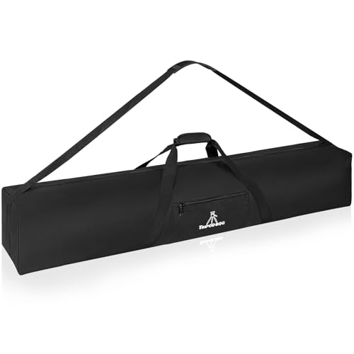 TORIBIO Tripod Carrying Case, 41x8x8in Heavy Duty Tripod Bag with Shoulder Straps and Handles, Multifunctional Monopod Case for Music Stand, Lights, Speakers, Cameras, Booms, Microphone Stands by TORIBIO - Image 9