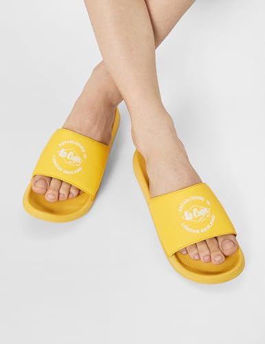 Image of Men's logo print slider slippers