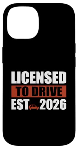 Nuevo Driver 2026 Licenciado para Conducir Niños Licencia Masculina Conductores Carcasa para iPhone 14