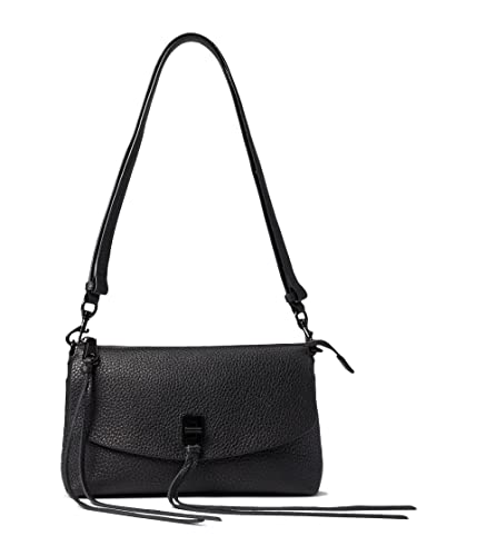 Rebecca Minkoff Darren Top Zip Crossbody Bag, Women's Leather Shoulder...