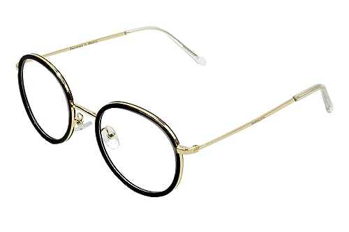 Lunettes de vue Deep Black en polycarbonate de haute qualité et verres neutres