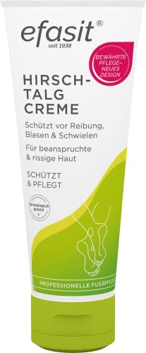 efasit Hirschtalg Creme, schützt vor Wundreiben und Blasenbildung, für beanspruchte & rissige Haut, mit natürlichem Hirschtalg, gegen Blasen, 75ml Cover