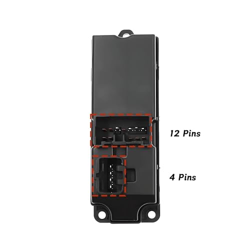 Interrupteur de vitre pour Mazda 6 2003-2012 commande principale lève-vitre BJ3D-66-350A
