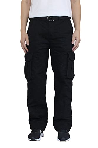 AIRNINE Men's Camo Cargo Pants with Belt (28 to 44)2