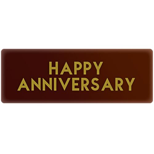 Chocolatree Happy Anniversary Chocolate Decoration - 50/Box WS-999CTRE49862-NF