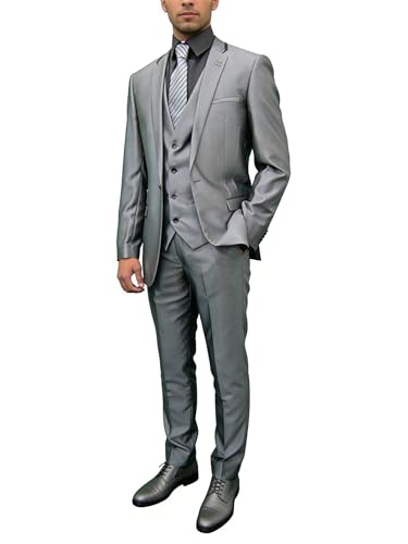 Veste hommes à deux poches Kromoc manteau mariage un bouton chic