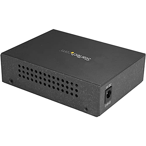 Conversor de medios fibra monomodo SC para eliminar interferencias en redes Gigabit 7