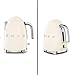 SMEG 2-Slice Toaster & 1.7-Liter Kettle in Cream