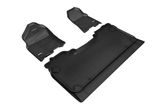 3D MAXpider KAGU Black Floor Mat - Row 1 | 2023 Toyota BZ4X (L1TY29011509)