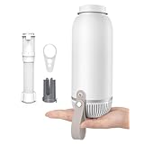 YOIIYO 布団乾燥機 小型 一台4役乾燥セット 軽量 持ち運び/収納便利 靴乾燥機 衣類乾燥機 ふとん乾燥機 ダニ退治 梅雨/湿気/花粉/黄砂対策 温風機能 速暖 寒さ対策 部屋干し ハンディサイズでパワフル コンパクト 省エネ 操作簡単 PSE認証済み 誕生日プレゼント 一人暮ら/旅行/出張大活躍 (ミニ・スノーホワイト)