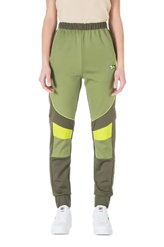 VR 46 Women's Jogger Fila Vr46 Riders Academy Pants, Green, M