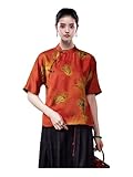 Polyvalence, associez-le sans effort avec un pantalon ajusté pour un look de bureau chic ou avec une jupe fluide pour une ambiance bohème plus détendue. Ce haut est parfait pour diverses occasions, du brunch entre amis aux soirées. Cadeau parfait, ce haut imprimé en soie de mûrier est un cadeau idéal pour les anniversaires, les anniversaires de mariage ou toute occasion spéciale. Faites plaisir à vos proches avec une touche d'élégance et de sophistication.