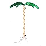 QNIAIE Lighted Palm Tree 30V,Waterproof Led Rope Light,Light up Palm Trees for Outside, Indoor and Outdoor Use Holiday Decoration(4.5ft)