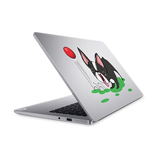 Autocollant vinyle pour masquer les rayures de votre Mi Notebook 14 (2020) motif chien Boston