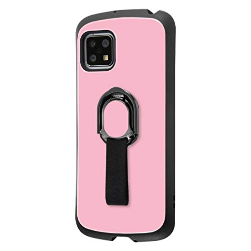 ?????? AQUOS Sense4 Shockproof Case Cover ProCa+TailRing/Pale Pink