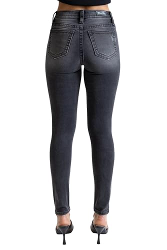 Miss Me Women's Noir Jane High-Rise Skinny Jeans