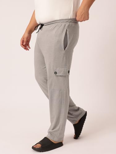 Image of Toodlegram Men Cotton Cargo Jogger for Men | Solid | Regular Fit