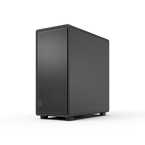 Image of Fractal Design Epoch Black - Tempered Glass Light Tint - High Airflow PC Gaming Case - Mesh Front Panel - Three Momentum 12 Fans Included - Spacious Interior - ATX /mATX /ITX Support